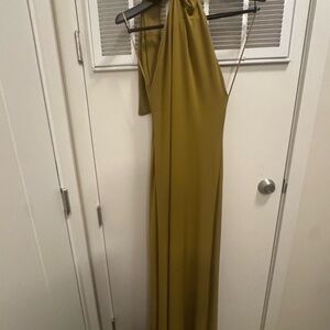 Elegant Mustard Yellow Dress